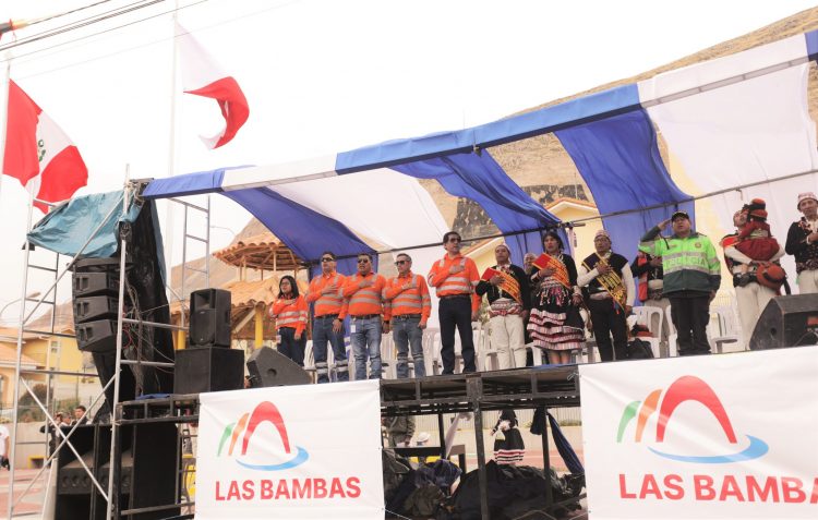 Fuerabamba celebra su 38 aniversario junto a Las Bambas