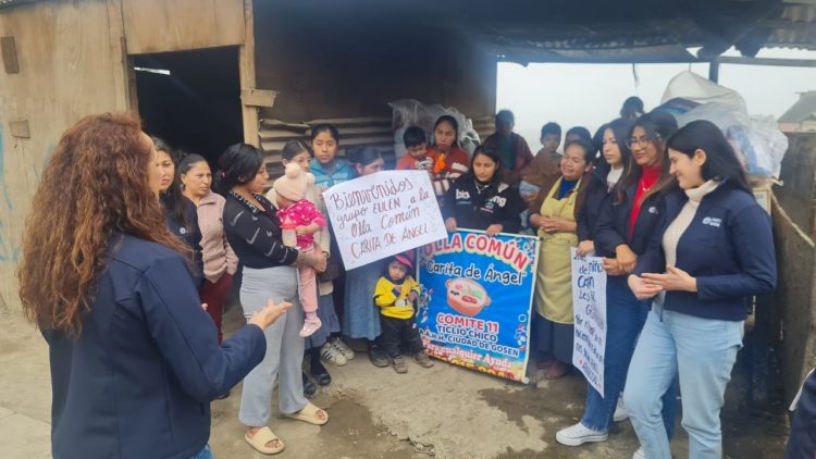 Grupo Eulen entrega donaciones para combatir el frío en Villa María del Triunfo