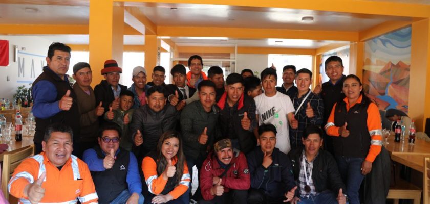 Jóvenes de la comunidad de Huancuire se integran a Las Bambas como operadores de camión minero