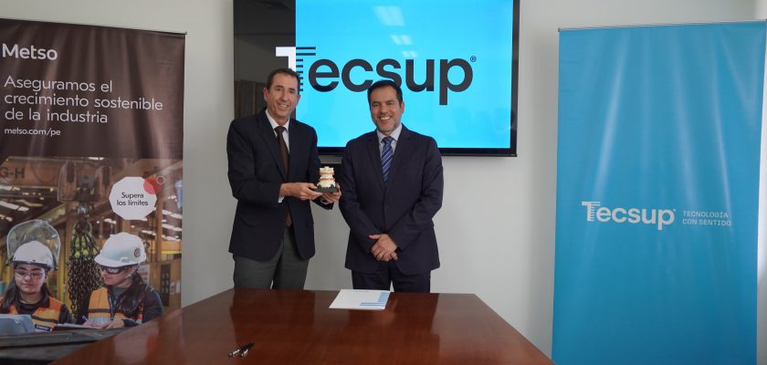 Metso y Tecsup firman convenio