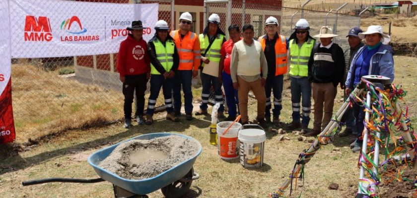 Minera Las Bambas Inicia proyecto de mejoramiento de piscigranja en Sacsahuillca