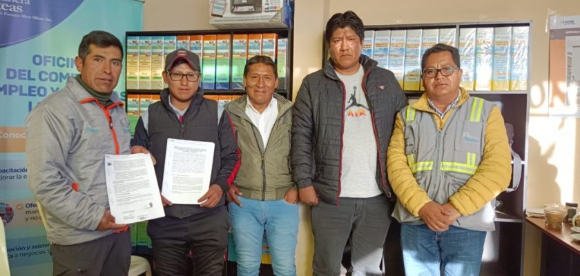 Comité de gestión del distrito de Caylloma impulsa proyectos de agua y educación