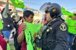 protesta en valle de Tambo