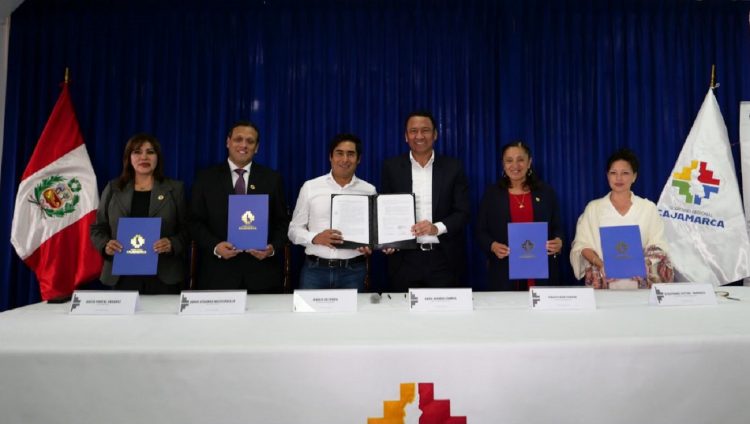 Memorando de Entendimiento (MOU) entre el Gobierno Regional de Cajamarca, MIDAGRI, y Newmont