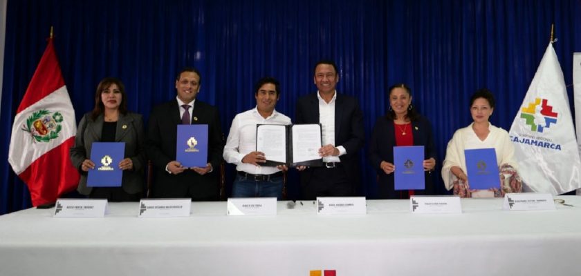 Memorando de Entendimiento (MOU) entre el Gobierno Regional de Cajamarca, MIDAGRI, y Newmont