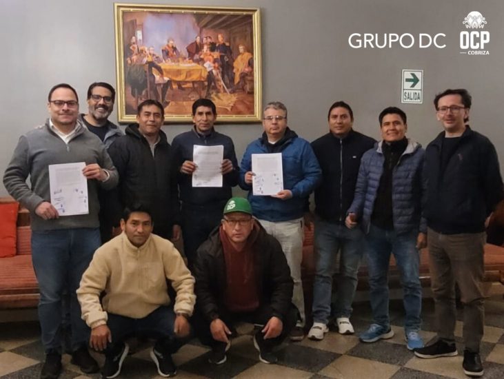 OCP Cobriza firma Convenio Colectivo 