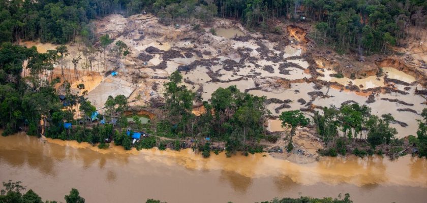 minería ilegal en Brasil