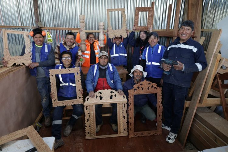 Minera Las Bambas impulsa el desarrollo artesanal en Choaquere con la implementación de un taller de carpintería