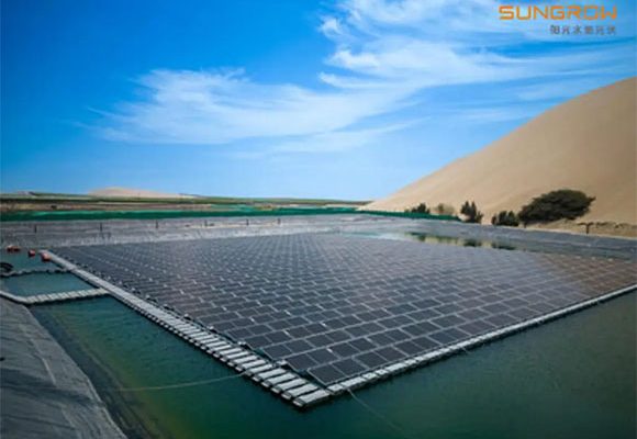 planta solar flotante