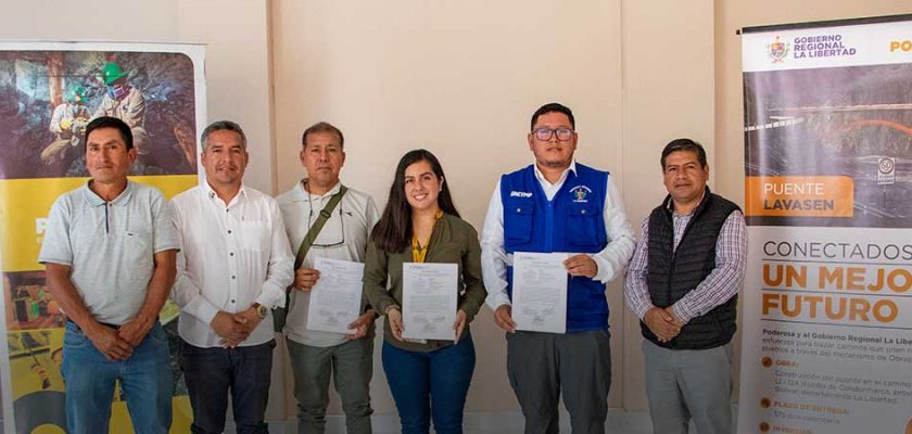 Minera Poderosa: Puente Lavasen será una realidad gracias a obras por impuestos y conectará ande liberteño