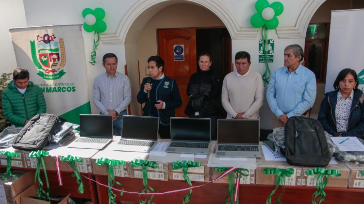 Municipalidad de San Marcos fortalecerá sus servicios a la población local con el apoyo de Antamina