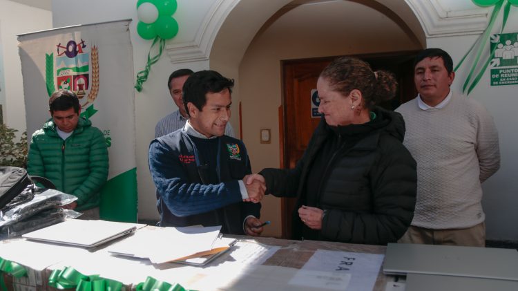 Municipalidad de San Marcos fortalecerá sus servicios a la población local con el apoyo de Antamina