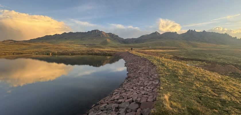 Qocha construida por el Fondo Sierra Azul del Midagri