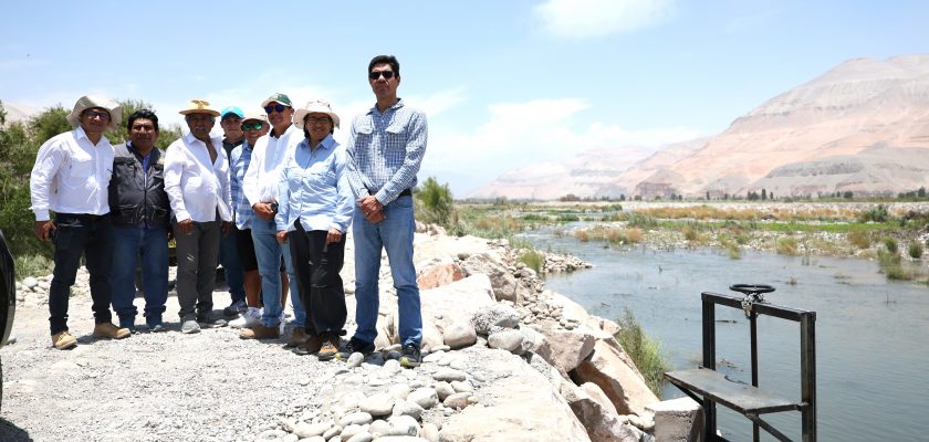 Instalación de compuertas Valle de Majes