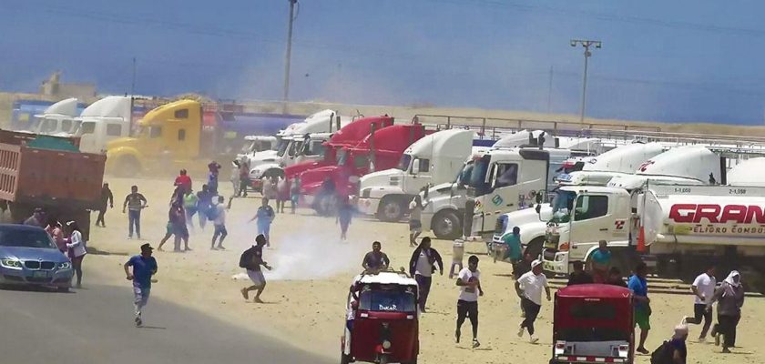 Protestas de gremio de pescadores