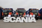 Scania entrega 50 camiones San Martín