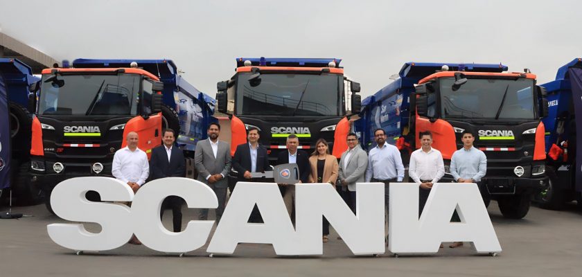 Scania entrega 50 camiones San Martín