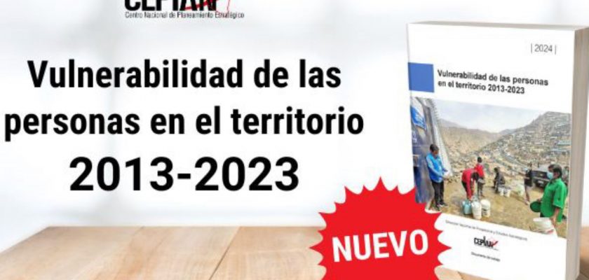 Vulnerabilidad de las personas en el territorio 2013-2023