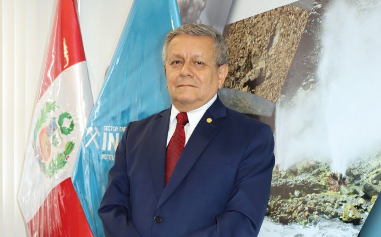 Luis Chirif, presidente del Instituto Geológico, Minero y Metalúrgico (INGEMMET)