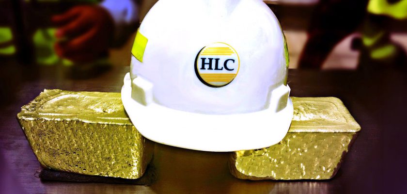 Primera barra de doré producida en planta construida por HLC