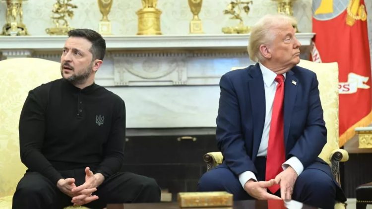 Trump y Zelensky