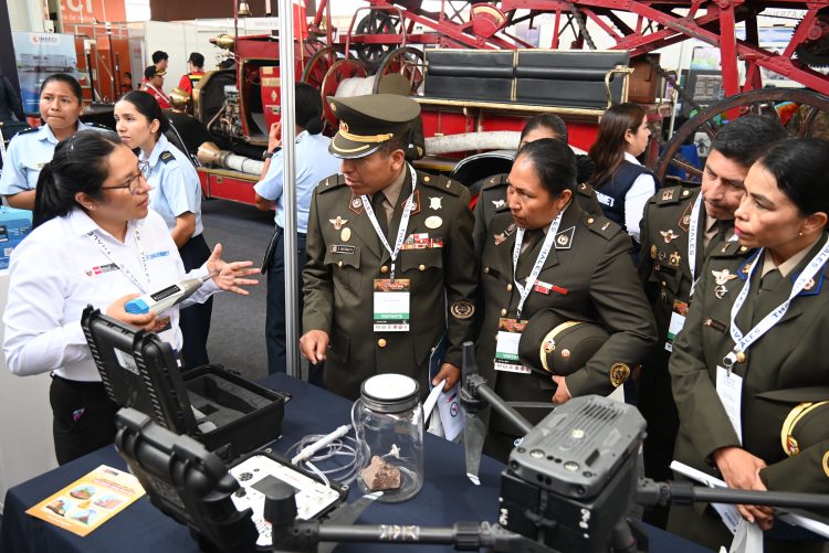 Ingemmet participó en el SITDEF 2025