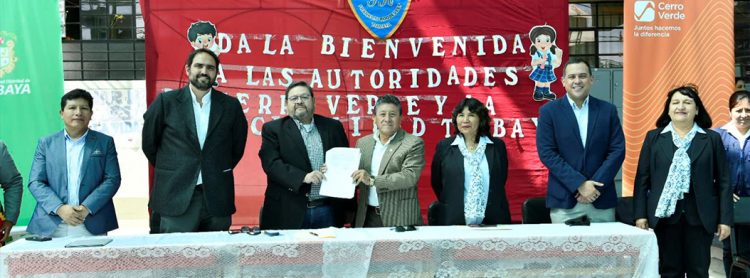 Cerro Verde, Ferreyros y Unimaq ejecutarán obra por impuestos