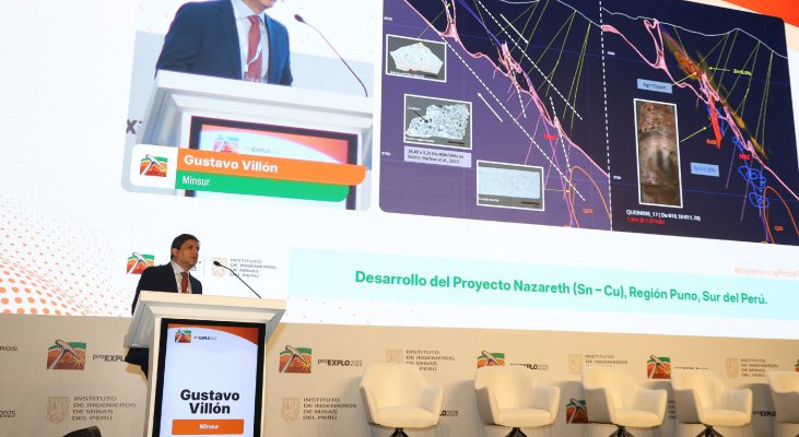 Gustavo Villón, superintendente de exploraciones de Minsur