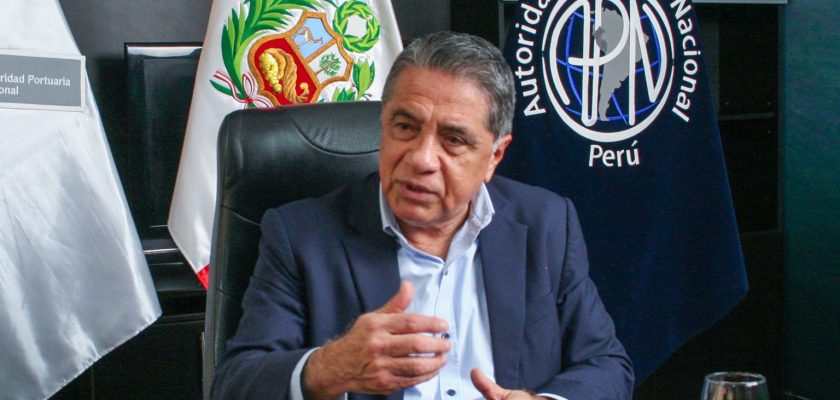 Juan Carlos Paz, presidente de la Autoridad Portuaria Nacional (APN)