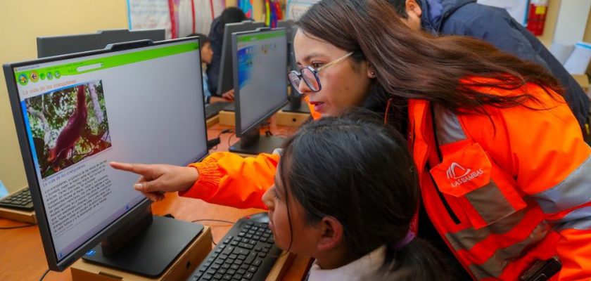 Las Bambas implementa aula de innovación pedagógica