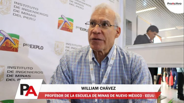 William Chávez, profesor de la Escuela de Minas de Nuevo México - EE.UU