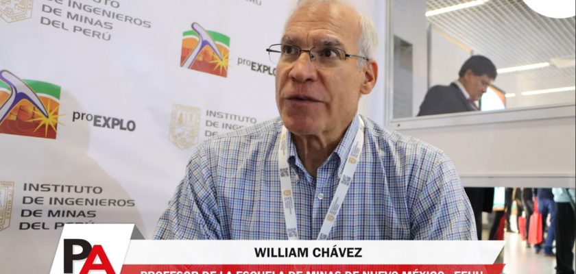 William Chávez, profesor de la Escuela de Minas de Nuevo México - EE.UU
