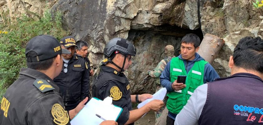 minería ilegal en Pataz