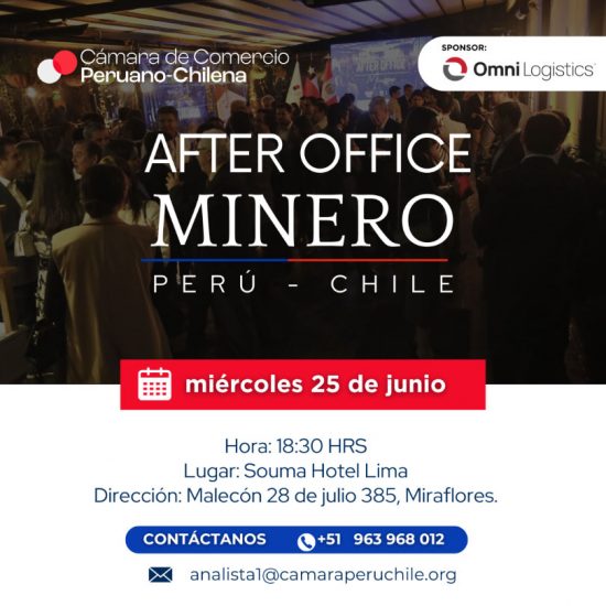 After Office Minero Perú – Chile