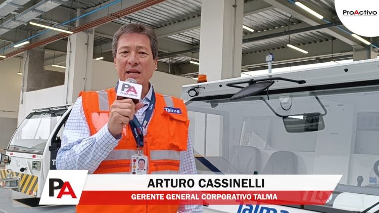 Arturo Cassinelli, Gerente General Corporativo de Talma Perú