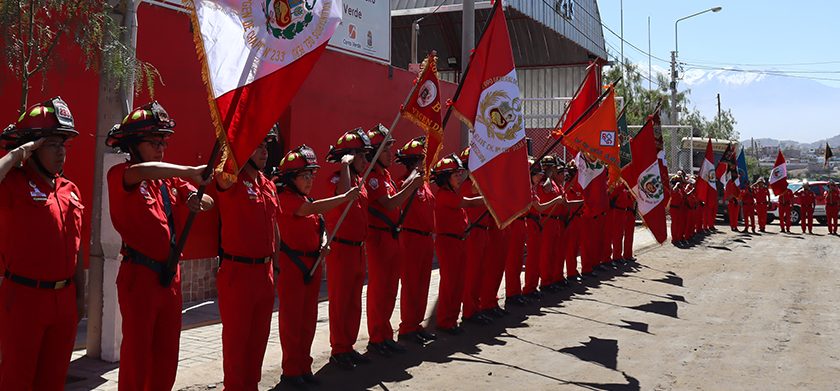Cerro Verde mejoramiento infraestructura y equipamiento a bomberos