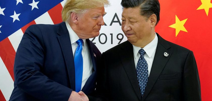 Donald Trump y Xi Jinping