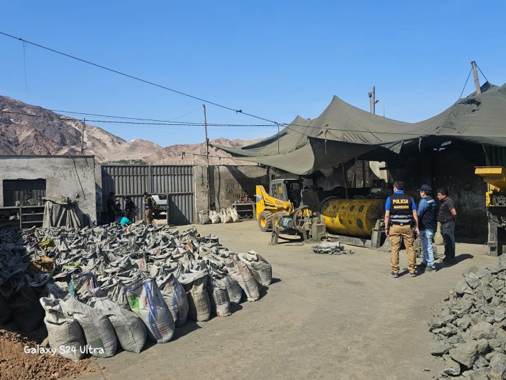 minería ilegal en Nasca