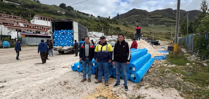 Gold Fields cosecha de agua en Hualgayoc