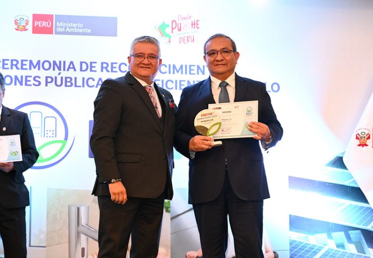 MINAM otorgó reconocimiento a entidades públicas
