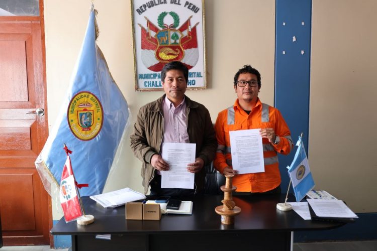Minera las Bambas y la Municipalidad Distrital de Challhuahuacho