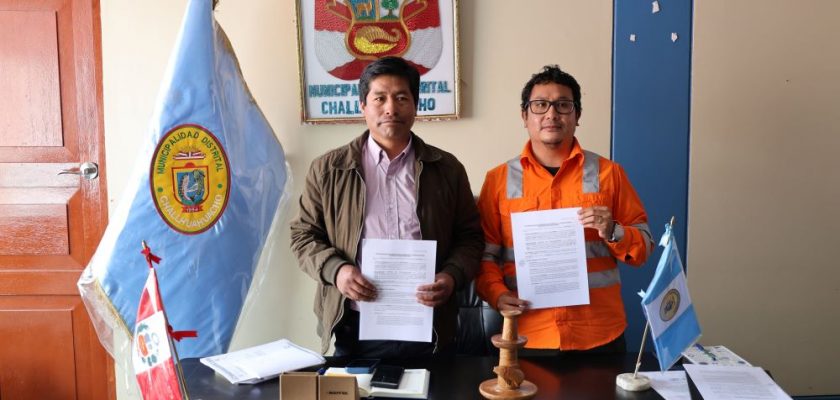 Minera las Bambas y la Municipalidad Distrital de Challhuahuacho