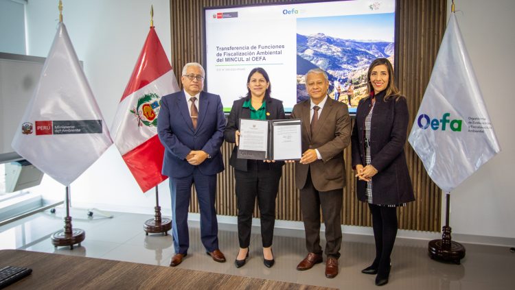 OEFA asume funciones de fiscalización ambiental en infraestructuras del sector Cultura