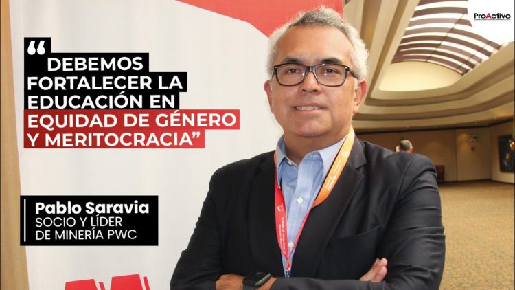 Pablo Saravia, Socio y Líder de Minería en PwC
