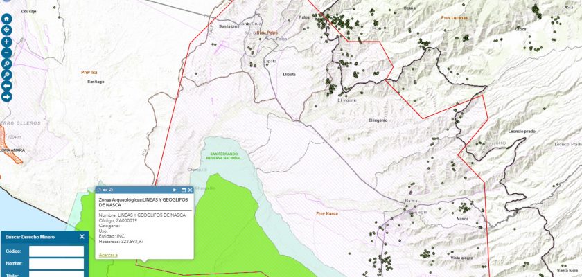 REINFO en las líneas y geoglifos de Nasca