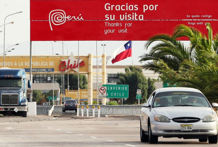 frontera Perú y Chile