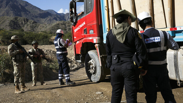 inspección Comando Unificado Pataz