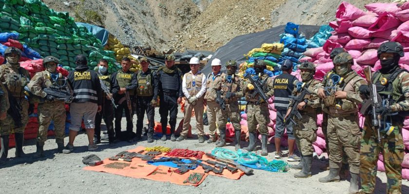 Comando Unificado Pataz ejecutó la Operación Calcuchimac
