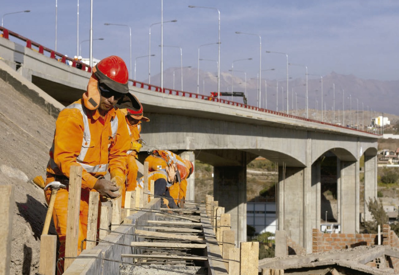 Construcción de infraestructura