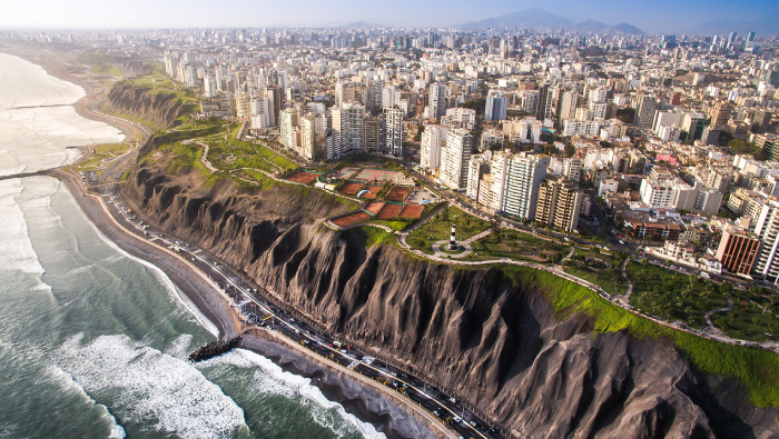 Costa ciudad de Lima